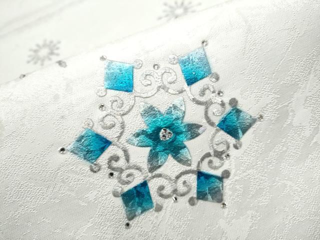 ラインストーン 雪花文