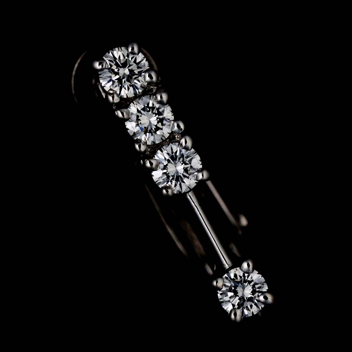 タサキ TASAKI ダイヤ 0.18 0.18ct イヤリング Pt プラチナ 田崎真珠 Diamond Earrings Clip on 90298526 WWW_MERCADOAVALIA_COM_BR