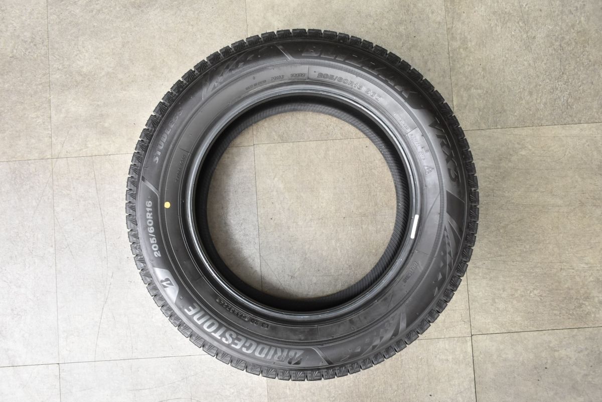  24年イボ付 ブリヂストン ブリザックVRX 3 205 60 R 16 4本 ノア ヴォクシー ステップワゴン リーフ MAZDA ベンツ Aクラス BMW 3シリーズ 16インチ スタッドレス