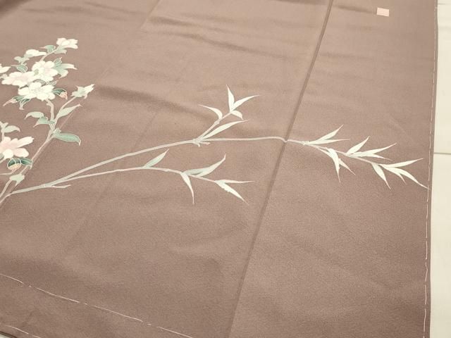  平和屋着物 訪問着 友禅 作家物 枝椿 正絹 gh 訪問着 付け下げ 着物