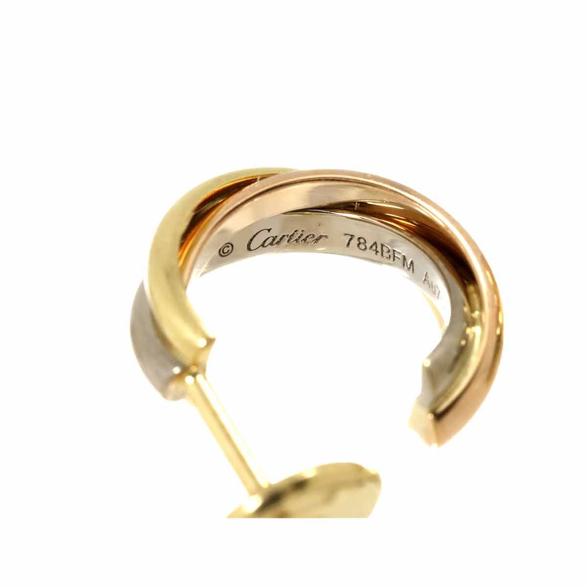 U*様 【証明書付属】Cartier トリニティピアス　ポストの長さ出し済み U*様 【証明書付属】Cartier トリニティピアス ポストの長さ出し済み U