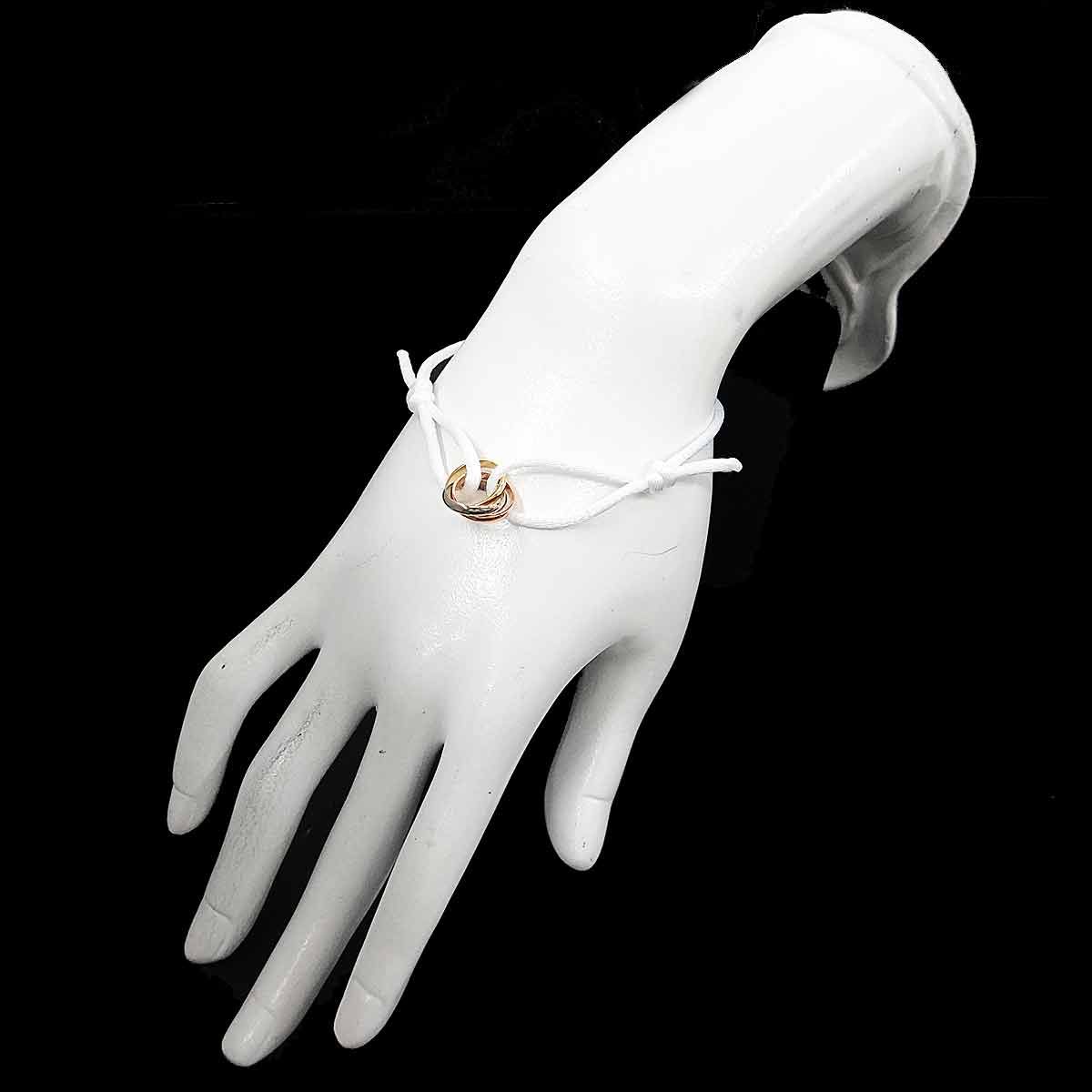 Cartier トリニティ　ブレスレット カルティエ Cartier トリニティ ブレスレット K18 YG WG PG 750 スリー