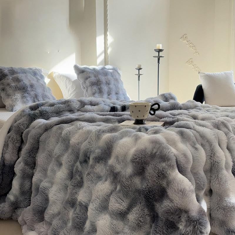SUKAAGO 毛布 ふわとろ ブランケット 柔らかく肌触 暖かい シングル もこもこ あったか とろとろ 掛け布団 ふわふわ 布団 100 x 160 cm 温 静電気防止 洗える 吸湿速乾 冬用 厚手 シルバーグレー 180 200