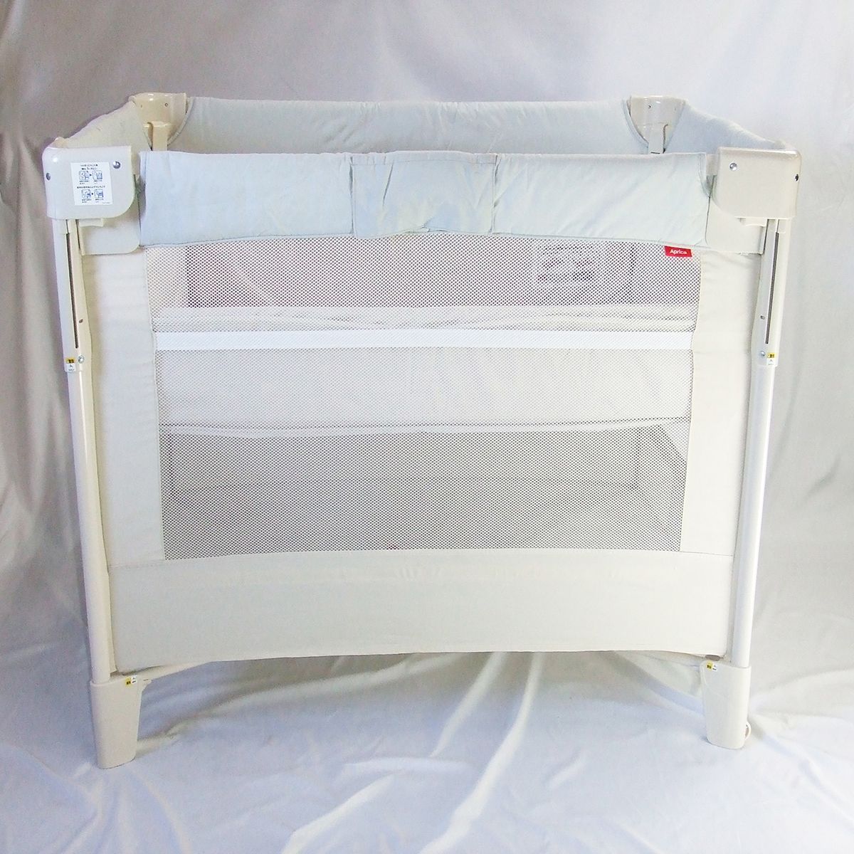 っ 厳選 ベビーベッド アップリカ ココネルエアーAB Aprica COCONEL 新生児から2歳 コンパクトにたためる A