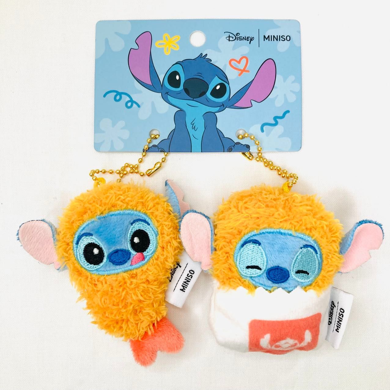 海外限定 中国限定 】MINISO スティッチ マスコットキーホルダー