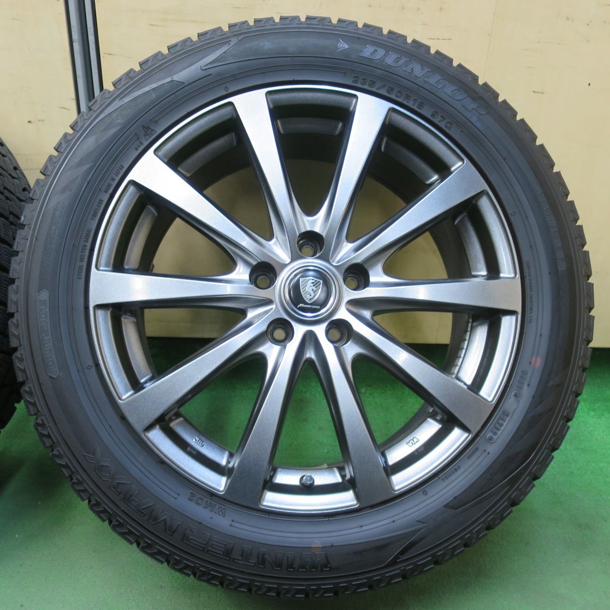 超バリ溝！MANARAY SMART社外ホイール18インチ×8J＋35 超バリ溝！MANARAY SMART社外ホイール18インチ×8J＋35 - メルカリ