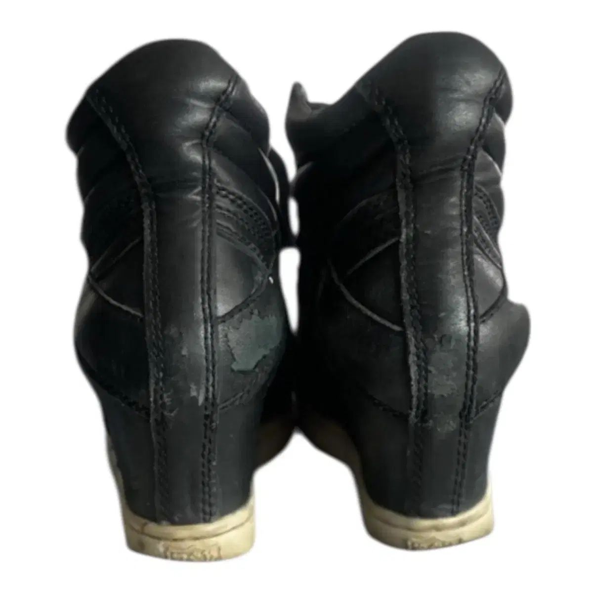  Ash ウエッジヒール スニーカー 36 뒷부분 까짐 확인 요청 その他 ブーツ