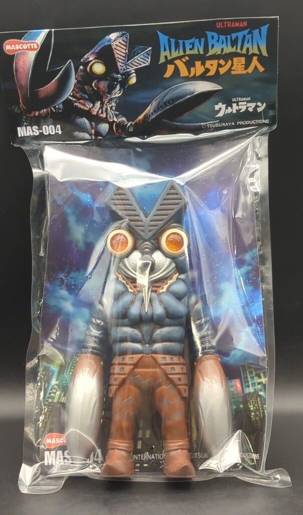 【新品未開封】 MAZZCOT ・MASCOTTE ウルトラマン、バルタン星人 MAZZCOT MASCOTTE MAS-004 バルタン星人