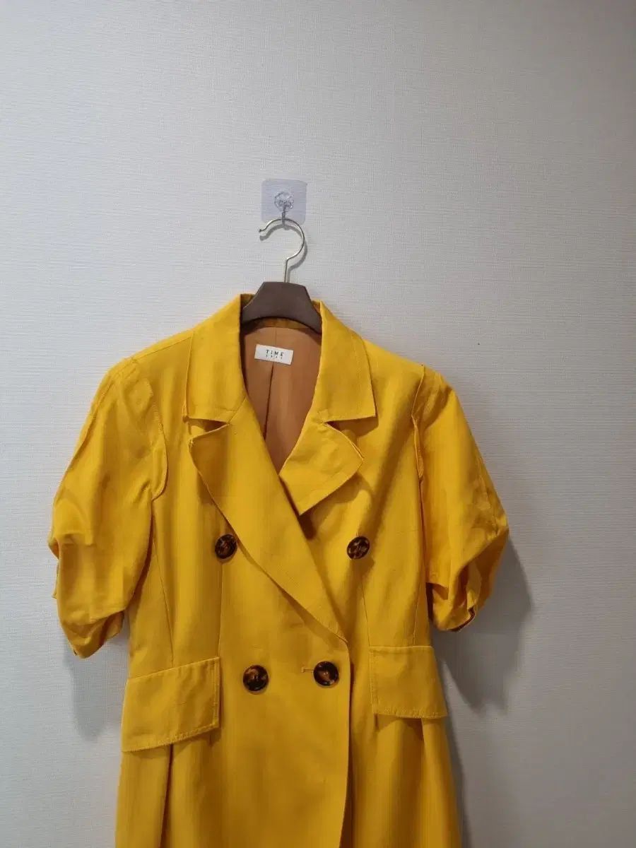 半袖 ダブルボタン