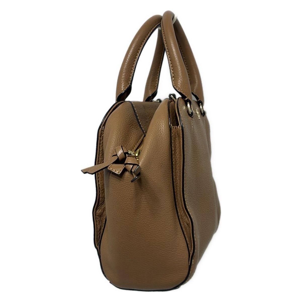 TORY BURCH トリーバーチ ハンドバッグ - ブラウン ミニバッグ レザー