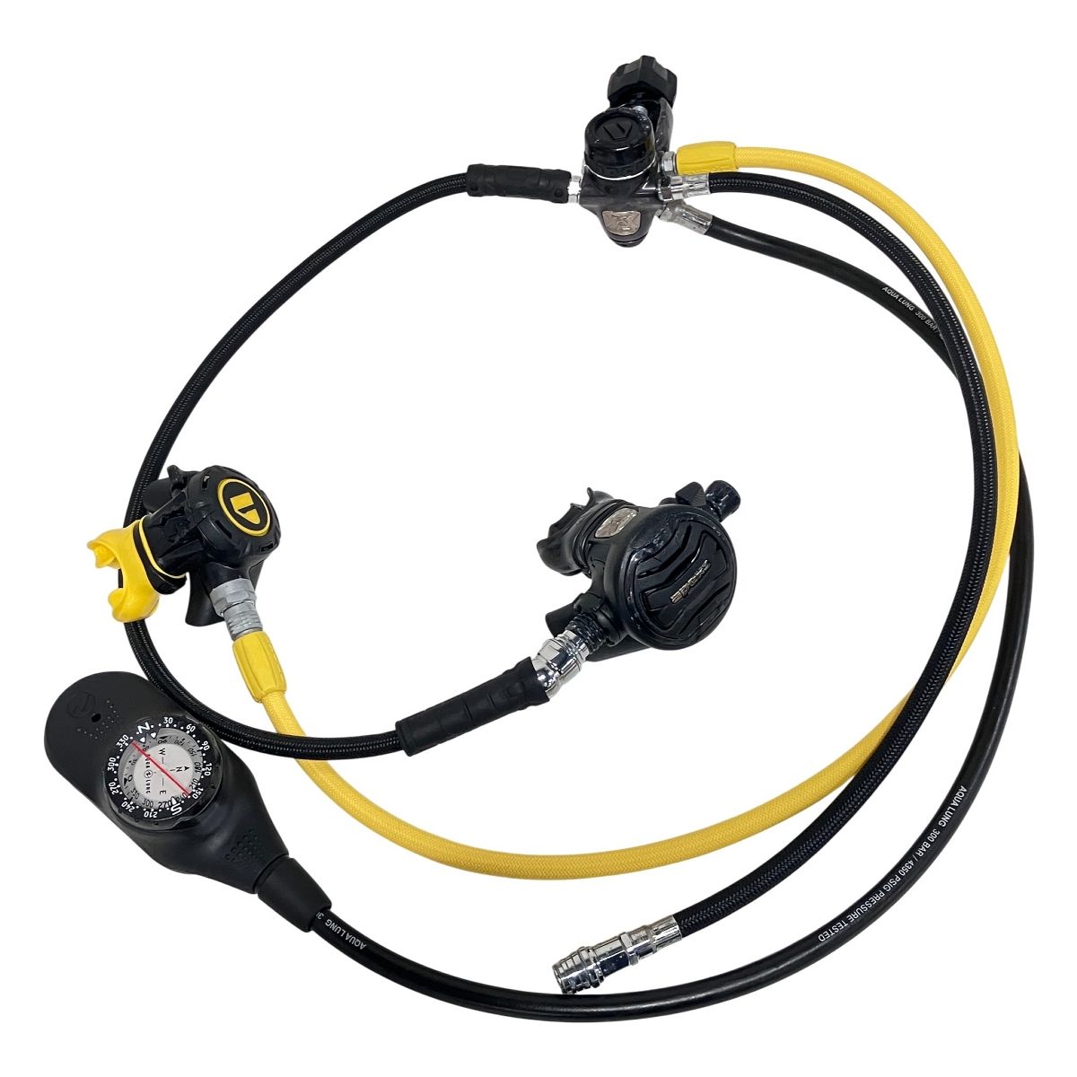 AQUALUNG LEGEND EN250A apeks EN250 レギュレーターセット スキューバ ダイビング エイペックス ジャンク F10601027