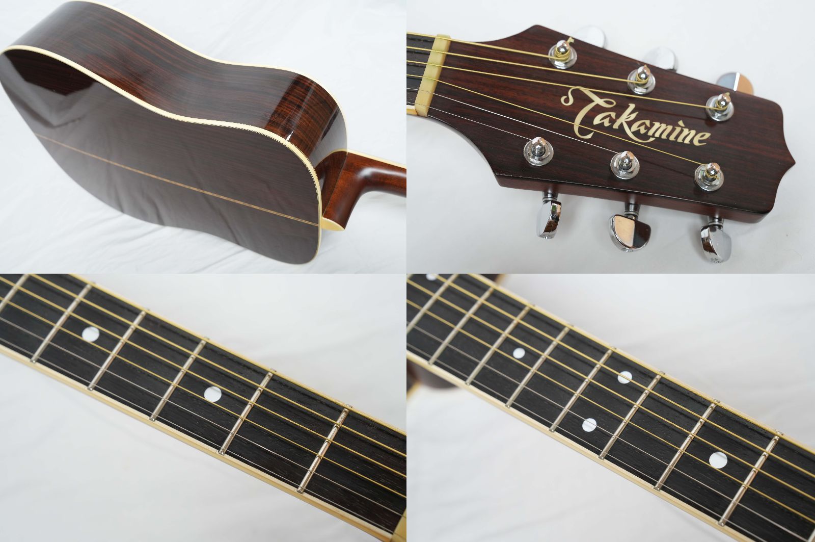 オール単板アコースティックギター タカミネ