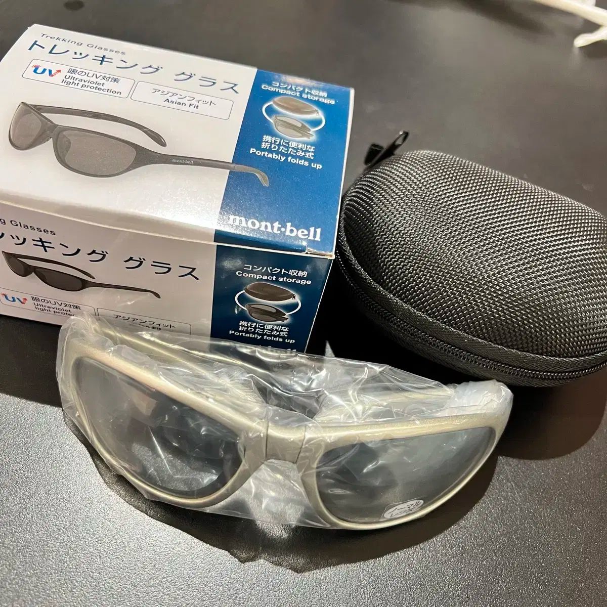 モンベル サングラス グレー 品番 1109131