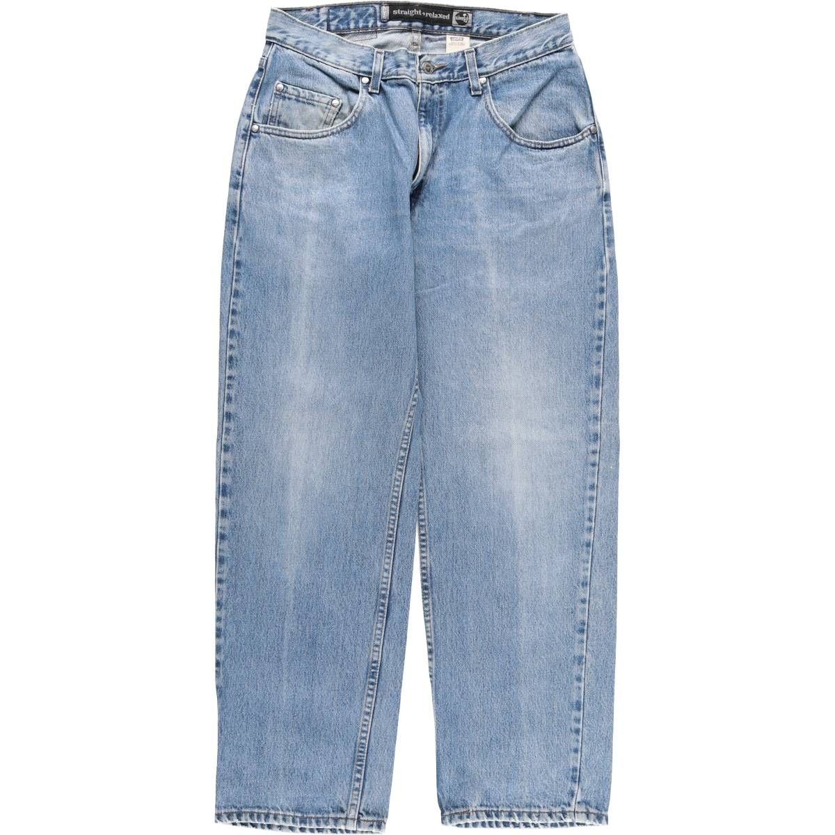 古着 90年代 リーバイス Levi s SILVER TAB シルバータブ STRAIGHT RELAXED テーパードデニムパンツ メンズw31相当 evb031956