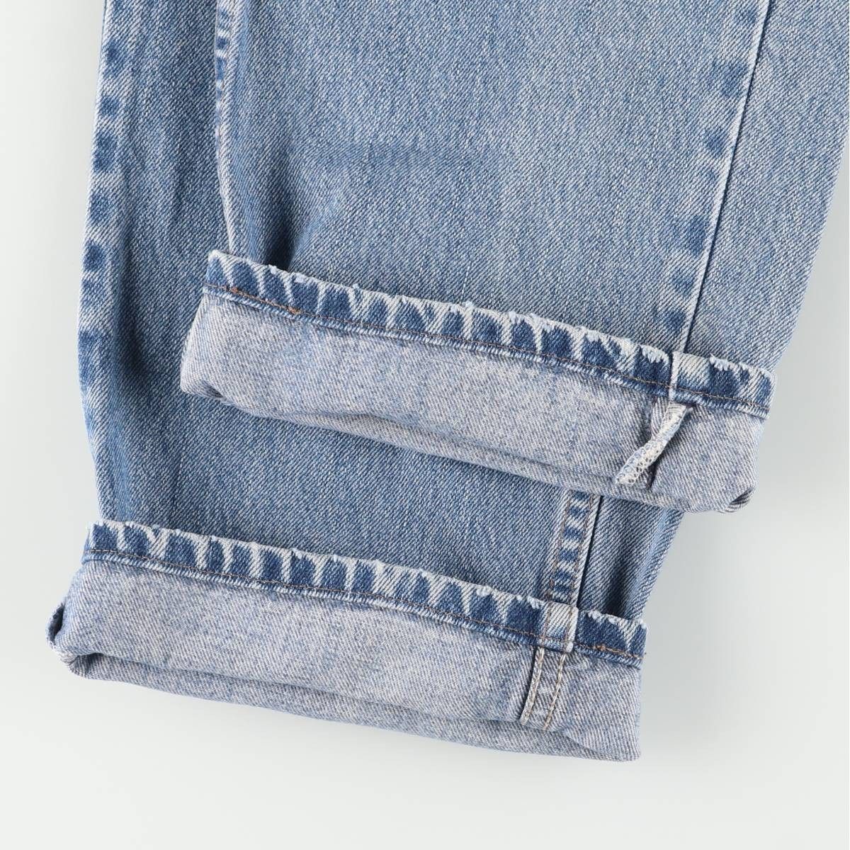 テーパードデニムパンツ