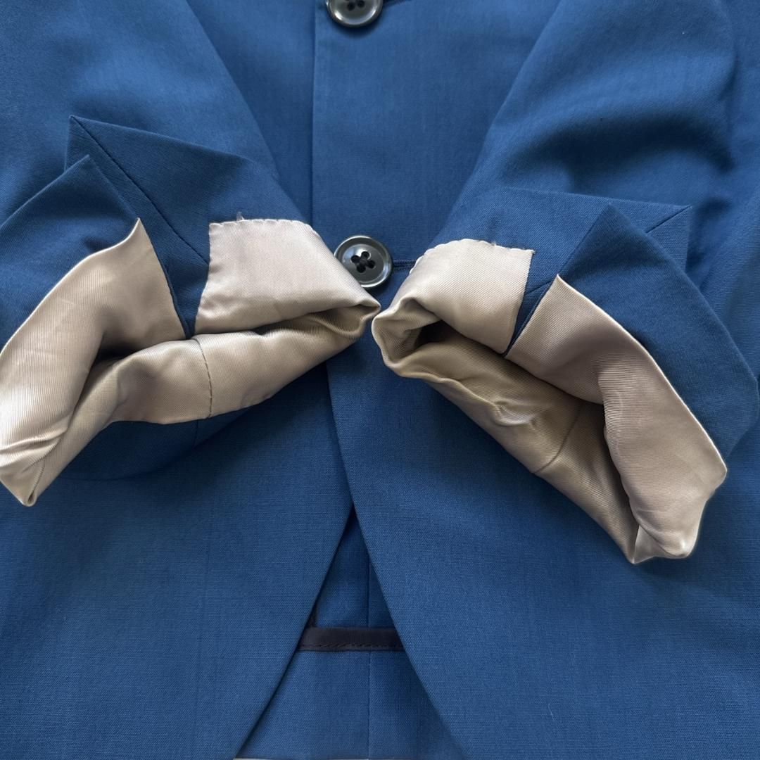 裏地オーロラ柄 テーラードジャケット