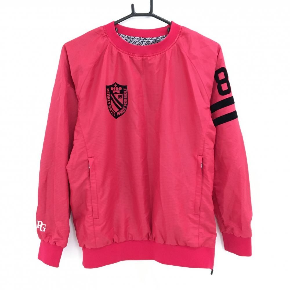 美品】パーリーゲイツ スニード レッド 千鳥格子地模様 蓄熱裏地 裏地