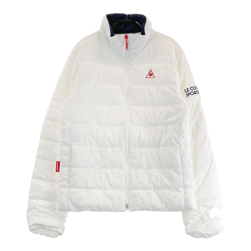 LE COQ GOLF ルコックゴルフ 中綿ジャケット ホワイト M ゴルフ サイズ：LL LE COQ GOLF ルコックゴルフ 長袖中綿ジャケット ホワイト