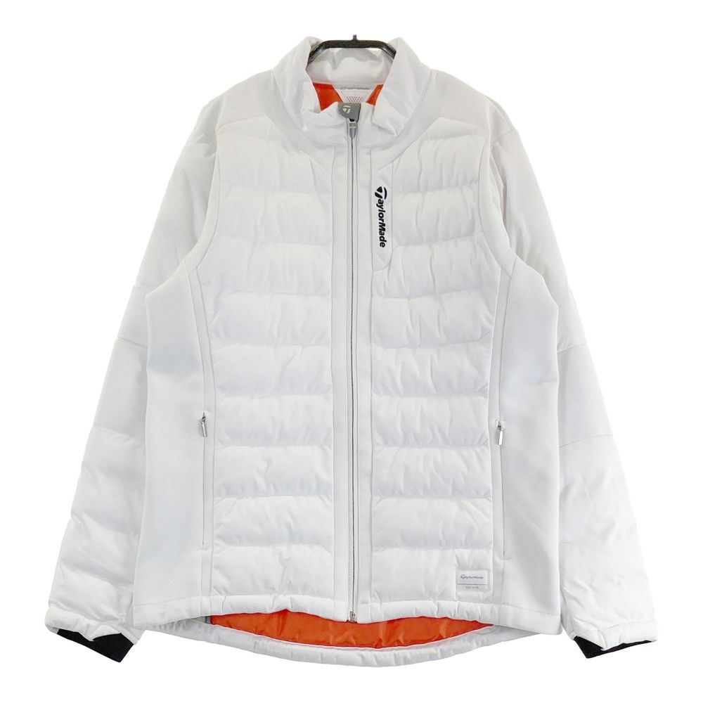 TAYLOR MADE テーラーメイド 中綿 ジャケット ゴルフ ホワイト L サイズ：L TAYLOR MADE テーラーメイド 中綿ジャケット ホワイト系