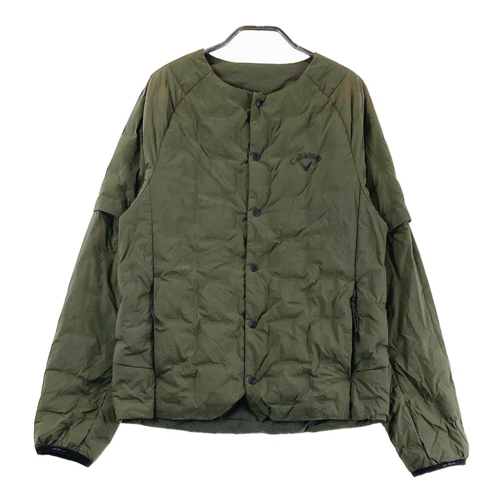 サイズ L CALLAWAY キャロウェイ ノー 2WAY 中綿ジャケット カーキ系 240101498882 ゴルフウェア メンズ ストスト