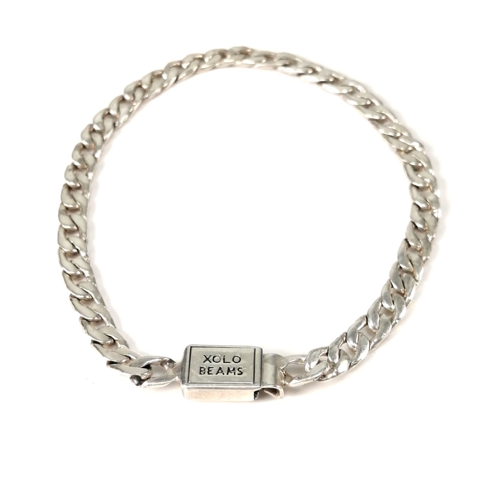 BEAMS XOLO ブレスレット 別注 925 TAXCO シルバー Ray BEAMS（レイ ビームス）XOLO JEWELRY / Star Link Bracelet アクセサリー
