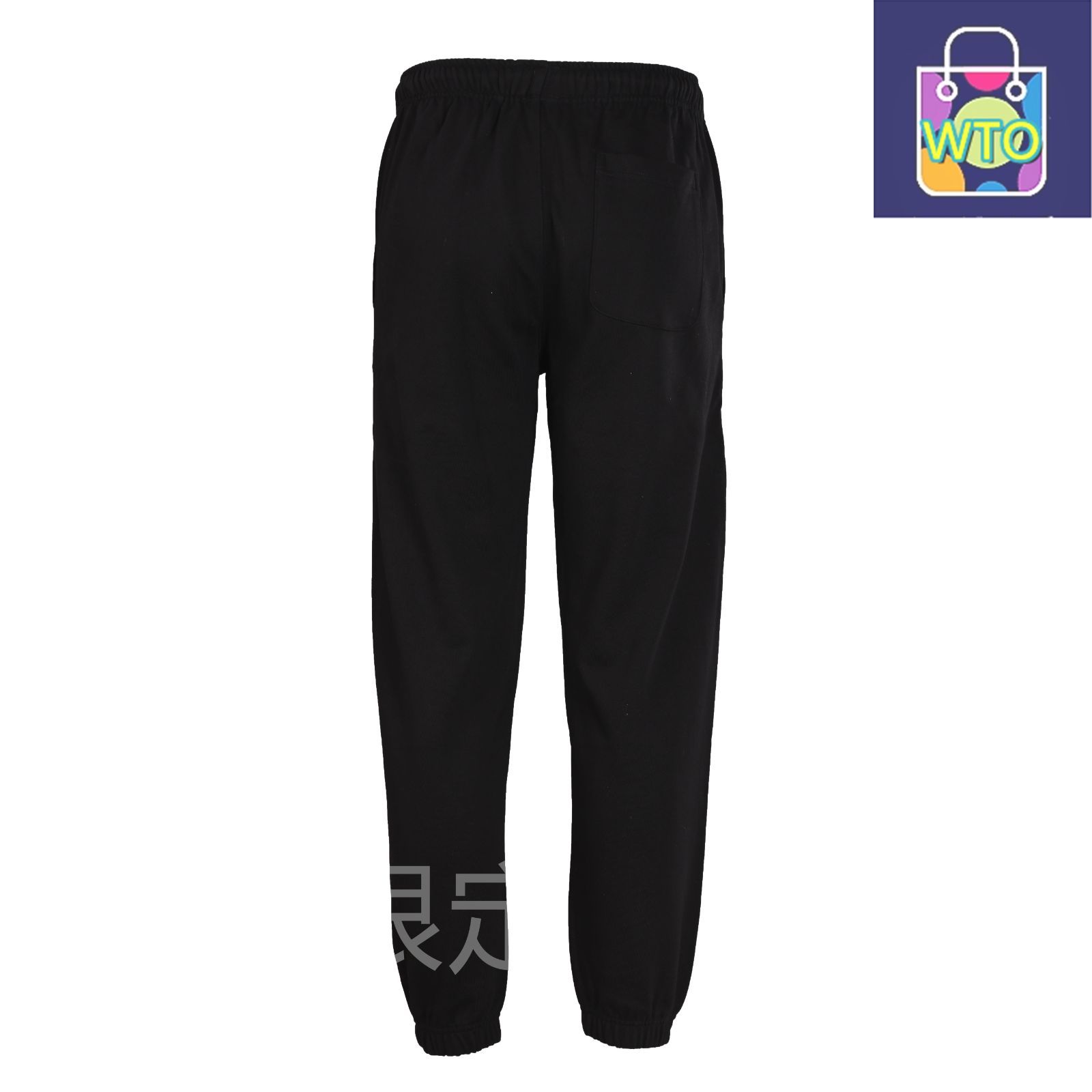 白黒刺繍ロゴウェア 水洗プレシュリンク処理