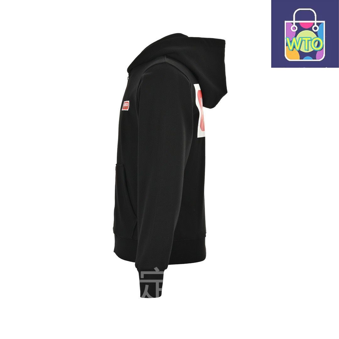 今日 Kenzo ケンゾー 23 FWロゴ付きフード付きジッパースウェットシリーズ 450 g全棉軽抓毛素材YKKジッパー使用アウター トップス