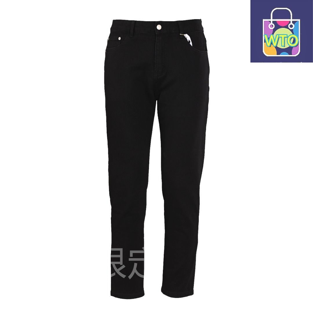 今日 Dior ディオール 後ポケット小恐竜デニムパンツ 日本岡山14ozデニム生地と重工水洗加工パンツ