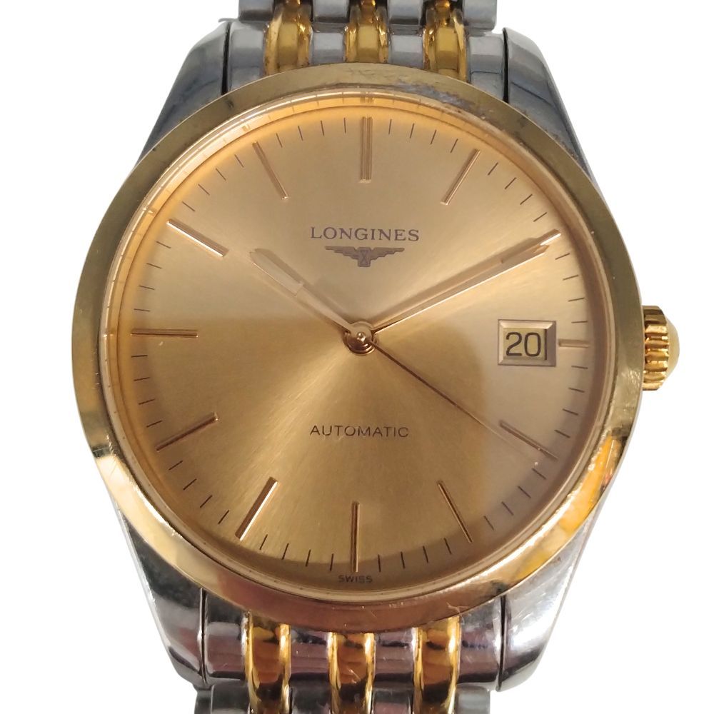 未稼働品 ロンジン Longines 腕時計 自動巻 金色 2025年最新】Yahoo!オークション -「ロンジン」(LONGINES)の中古品