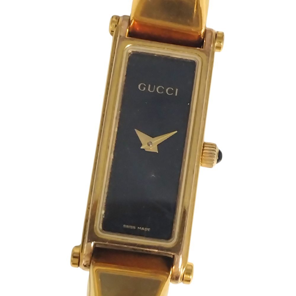 GUCCI グッチ 1500L バングルウォッチ クォーツ レディース 腕時計 C878