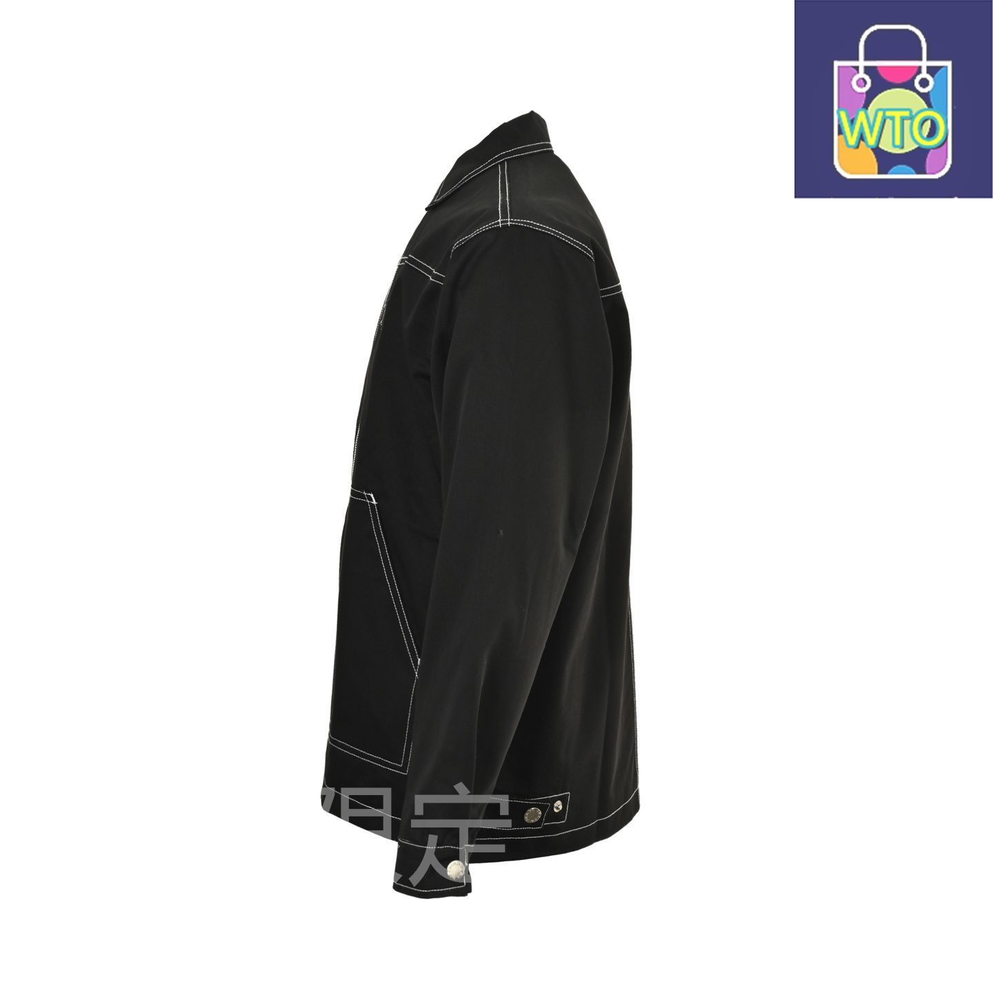 今日 Prada プラダ ブロックコントラストステッチキャンバスジャケット 高密全棉キャンバス素材アウター トップス