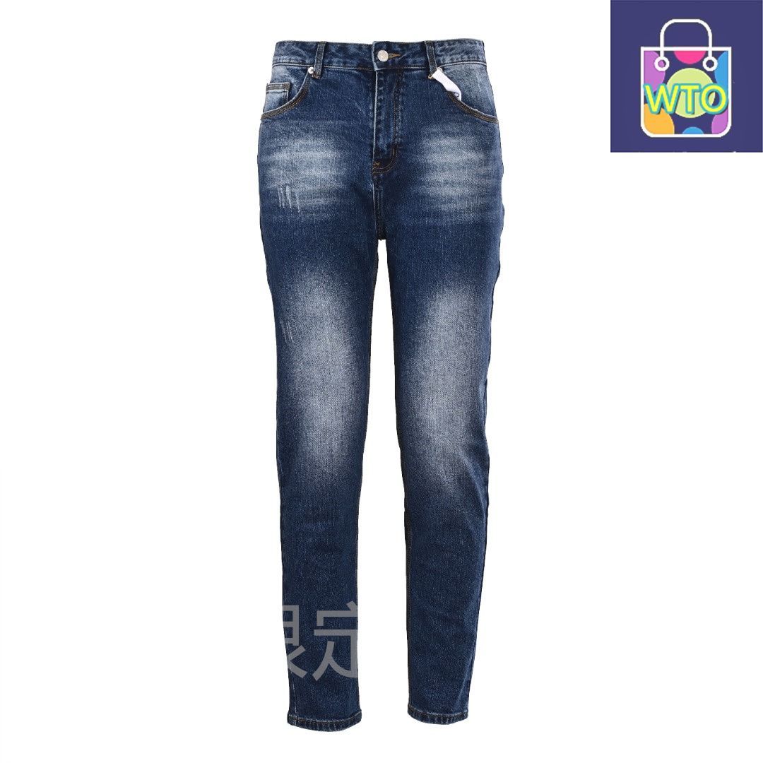 今日 Dior ディオール ポケット四角形ロゴデニムパンツ 上質デニム素材と重度水洗加工パンツ