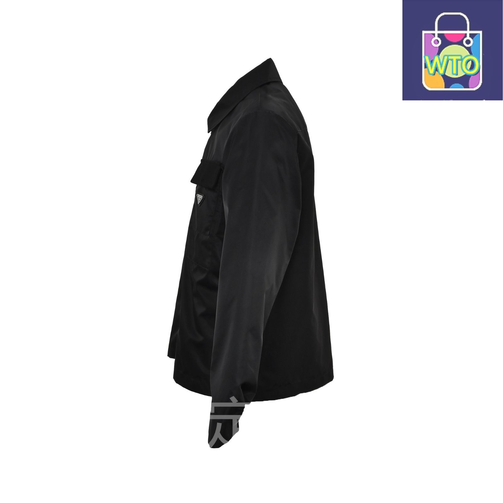 今日 Prada プラダ フリップポケットリサイクルナイロンジャケット 再生ナイロン素材アウター トップス