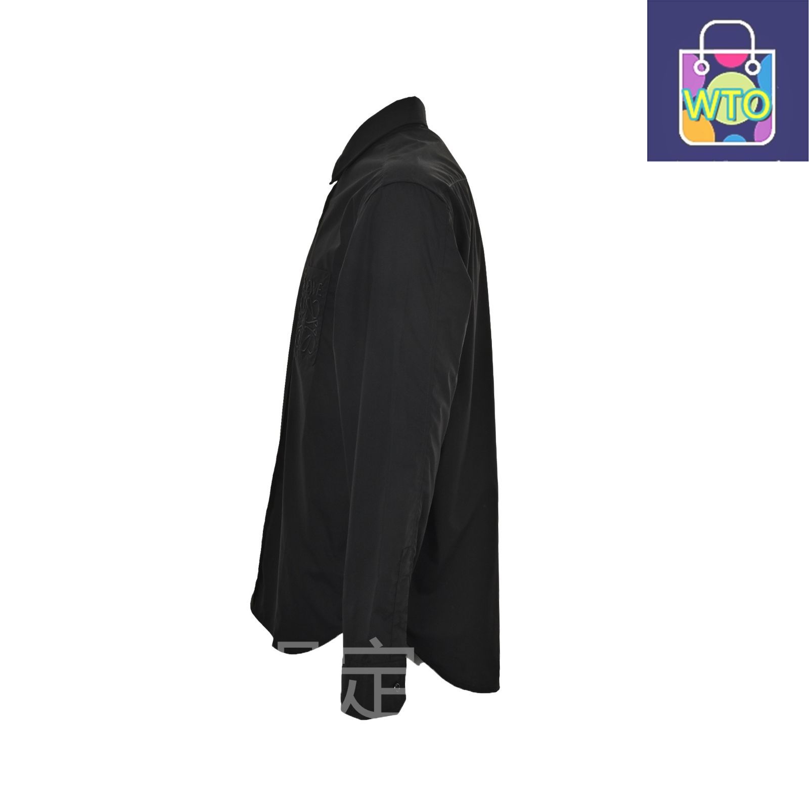 今日 Loewe ロエベ アナグラムポケット刺繍シリーズシャツ カスタム P-Soft 風柔らかい綿素材