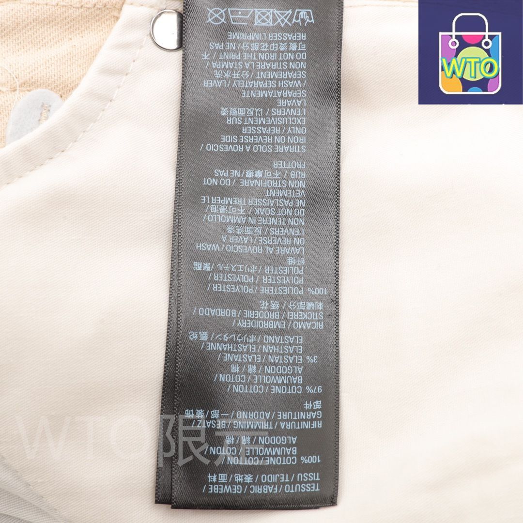 サマー カーブドカット手描きスプラッシュパンツ