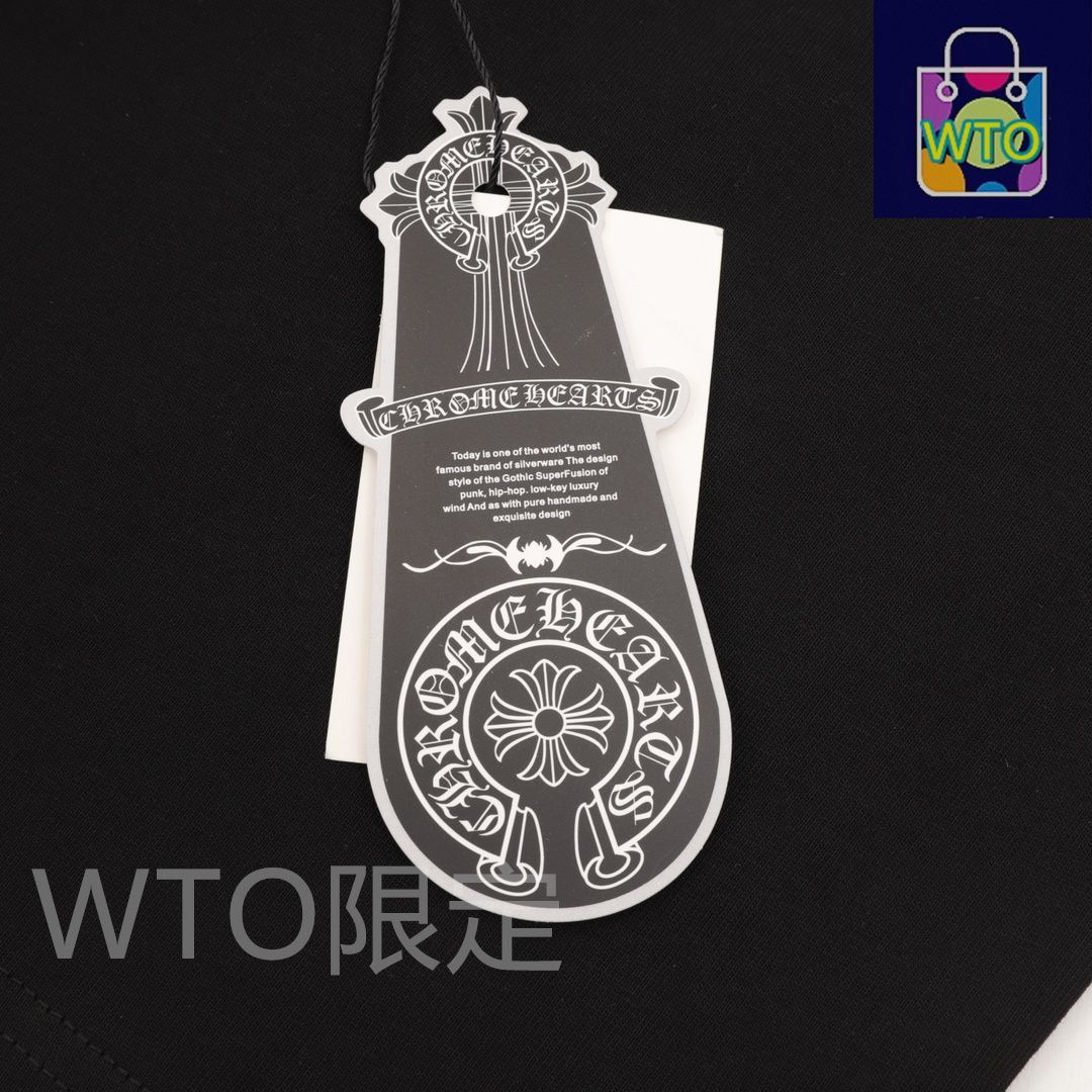 クロムハーツ 緑クロスファントムプリントロングスリーブTシャツ