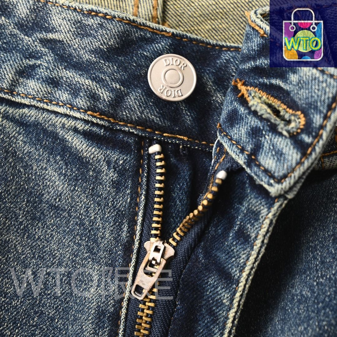 2オンス上質デニムと重度水洗加工パンツ