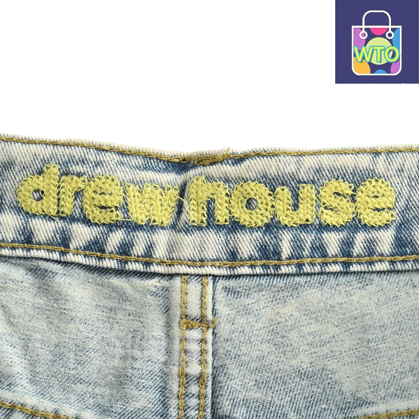 手作りデストロイド加工パンツ