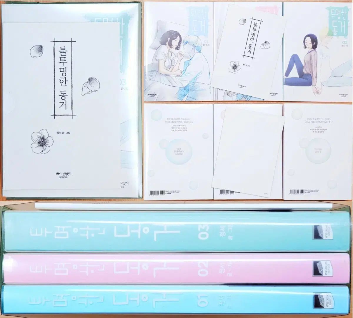 ボックス含む クリアな同居 情緒 ウェブ不透明な同居 特典 ゴー古典