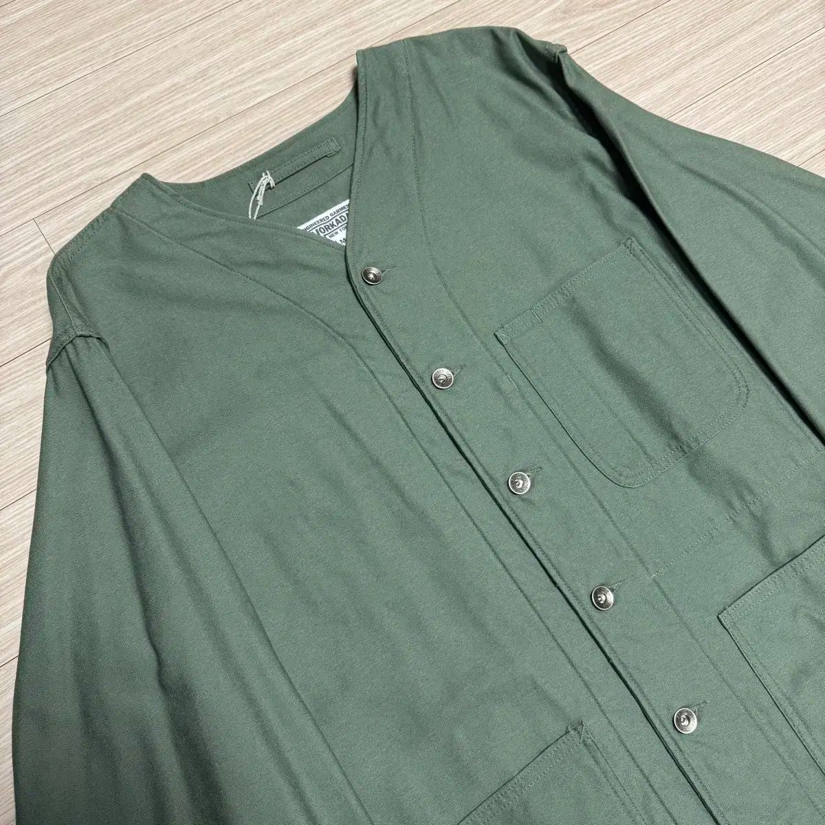 エンジニアードガーメンツ ジャン ハオ ZHANG HAO ミリタリーポケット ジャケット ステューシー パレス Supreme キャピタル