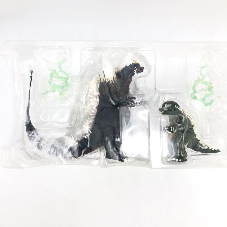 中古】S.H.MonsterArts スペースゴジラ & リトルゴジラ Special Color