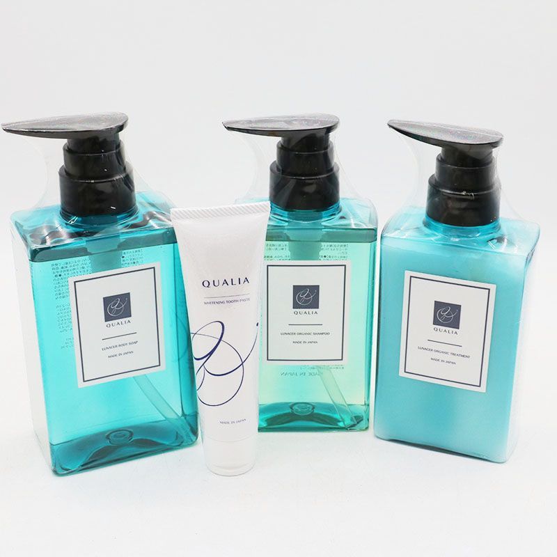 QUALIA クオリア 4点セット ルナセル ボディソープ シャンプー トリートメント トゥースジェル MR7-11-70-01