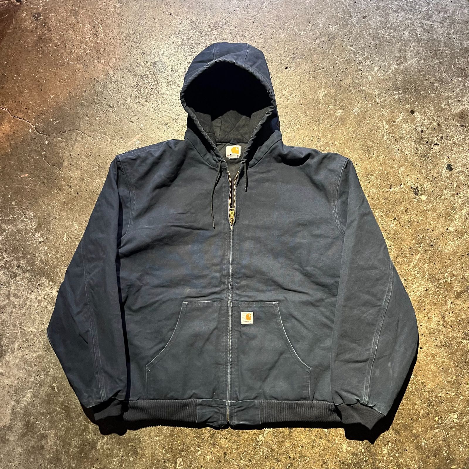 carhartt USA製 アクティブジャケット XXXL ネイビー カーハート 2018 