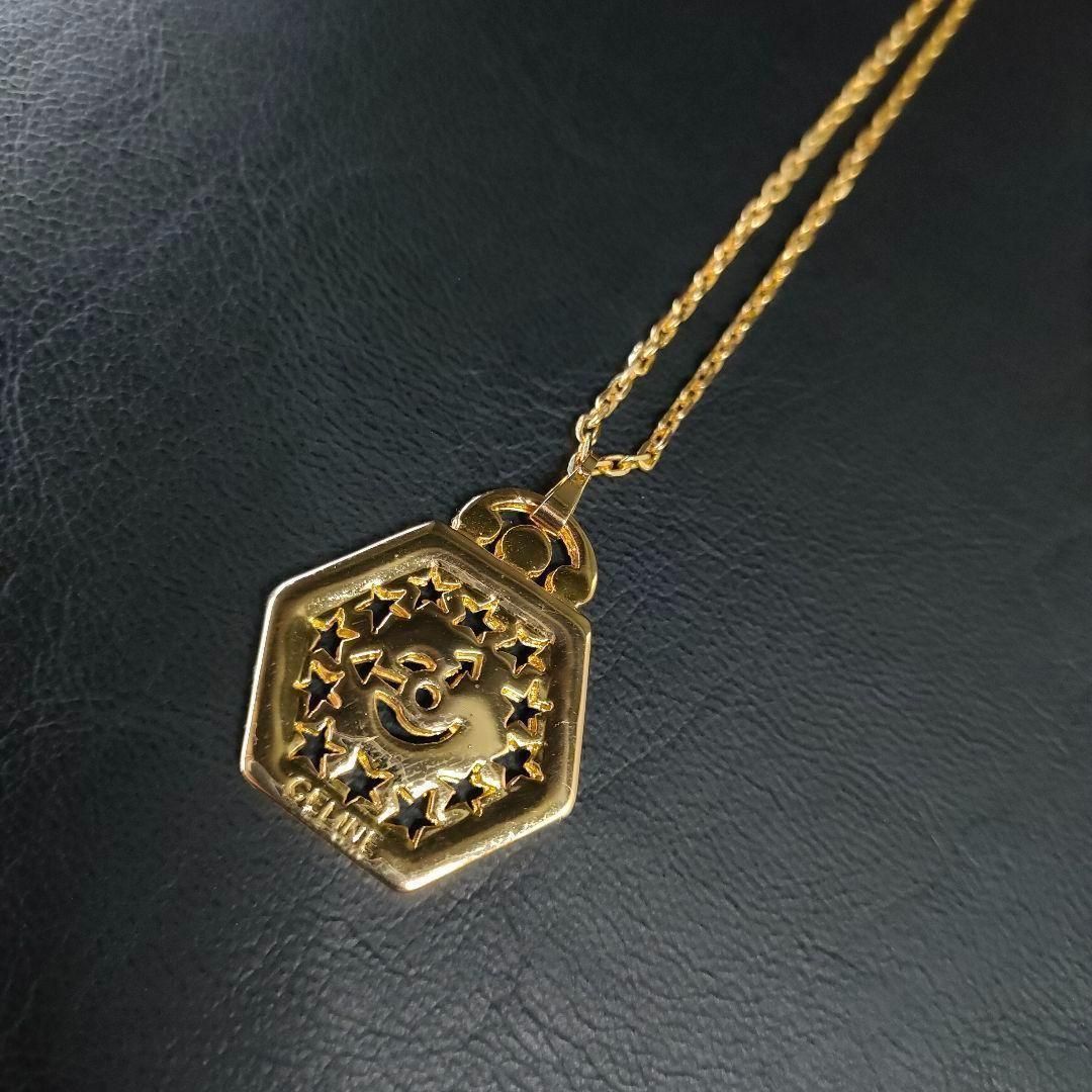 702‐21 希少 美品 Celine セリーヌ ネックレス lady's レディース 女性