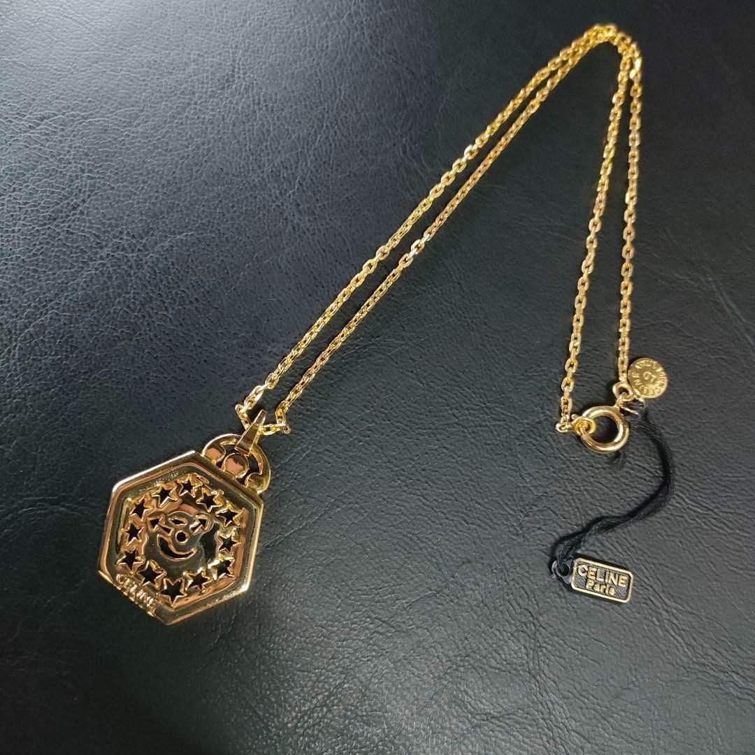 702‐21 希少 美品 Celine セリーヌ ネックレス lady's レディース 女性