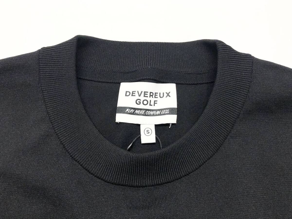 新品 未使用 DEVEREUX GOLF（デヴァローゴルフ） チェッカーリブニット