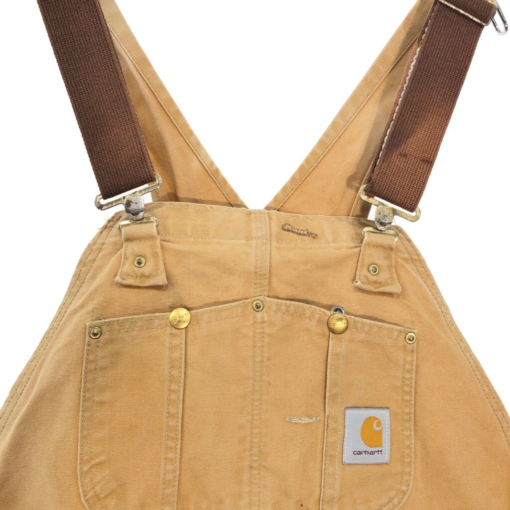 ビブオーバーオール ブラウン