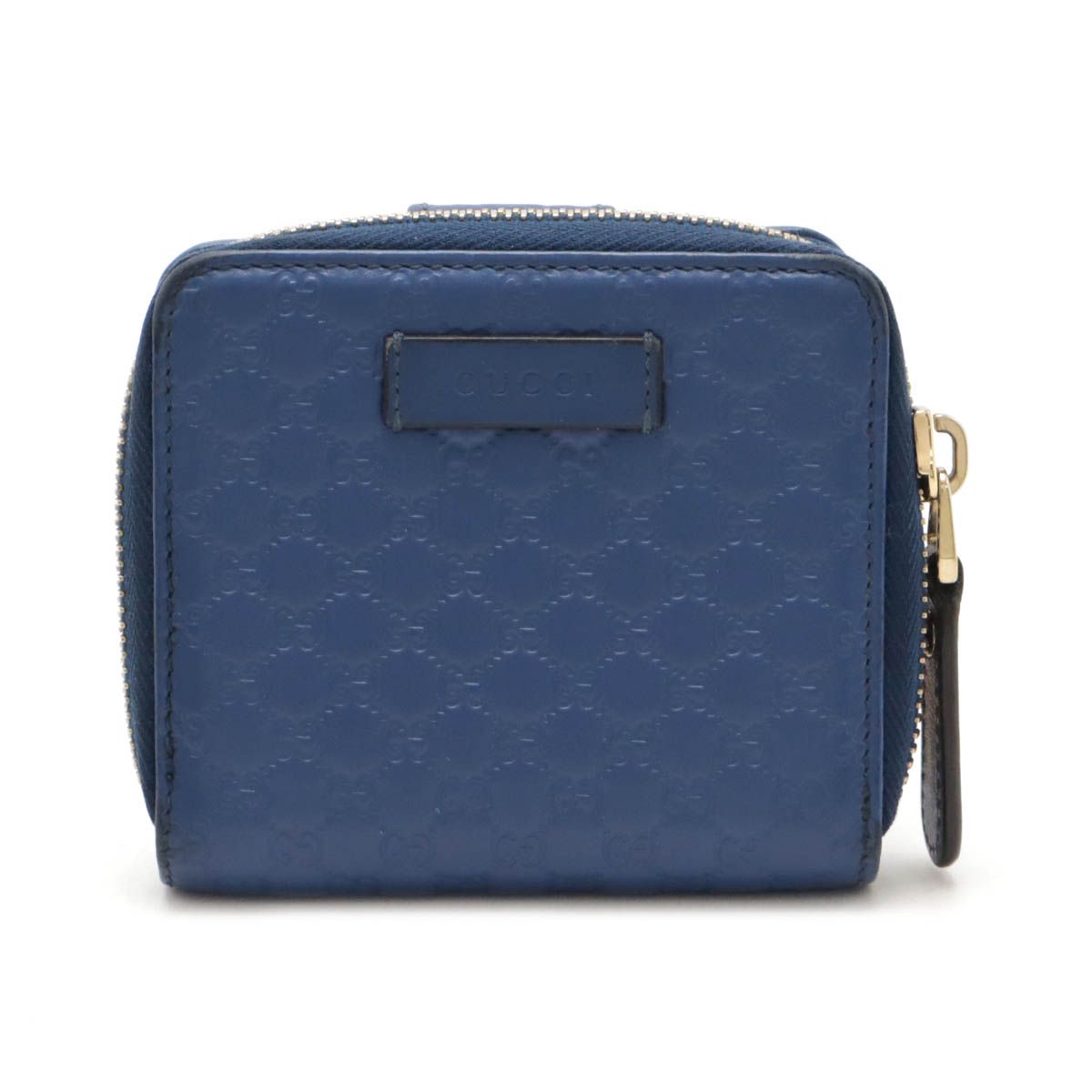 GUCCI グッチ マイクログッチシマ コンパクトウォレット ラウンド 