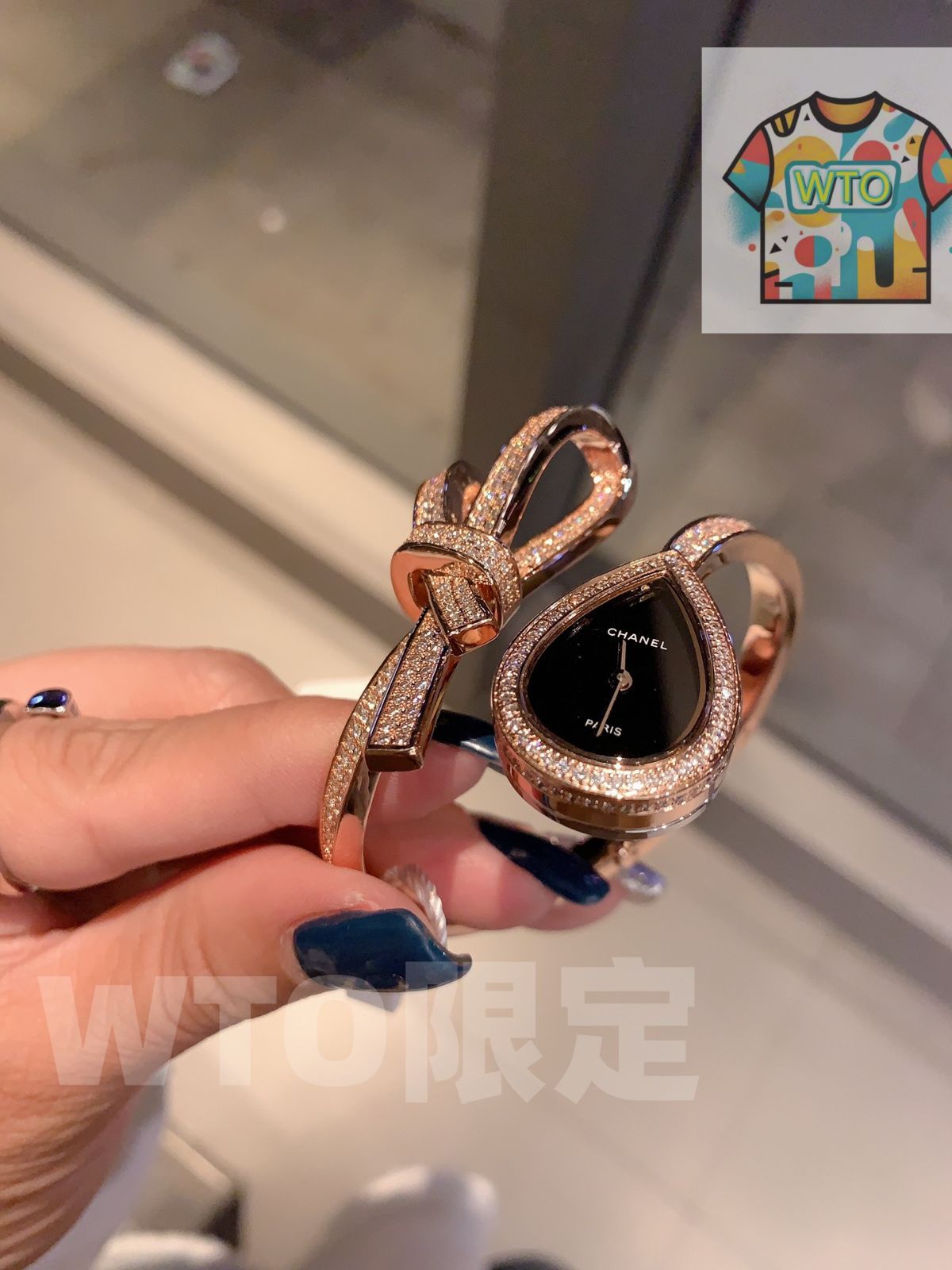  WTO通販 Chanel シャネル ルバンシリーズ 優雅で軽盈 ダイヤモンドが輝やか-WTO輸入-VTG 30 腕時計(デジタル) 時計