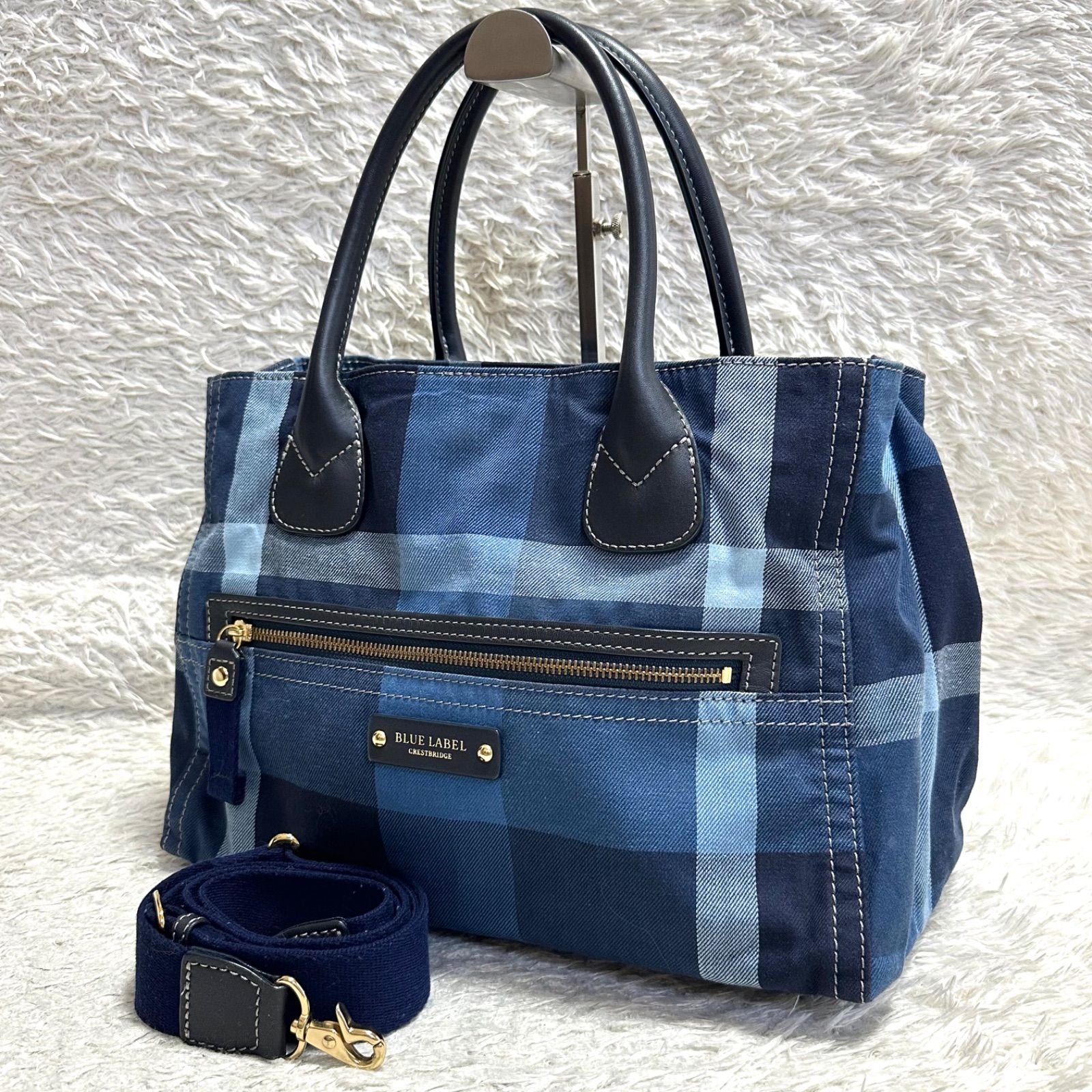 良品】BLUE LABEL CRESTBRIDGE ブルーレーベルクレストブリッジ 2way